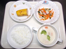夕食例